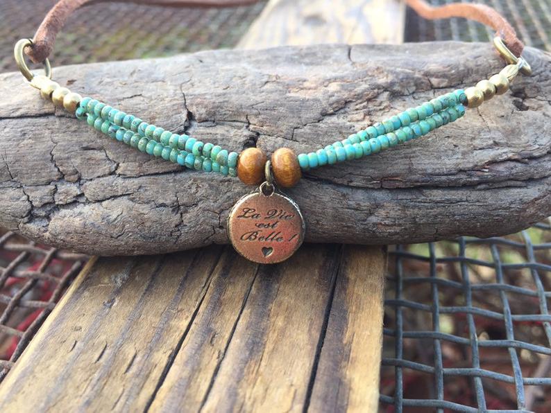 Collier court - La Vie est Belle - SamEtnic - SamEtnic